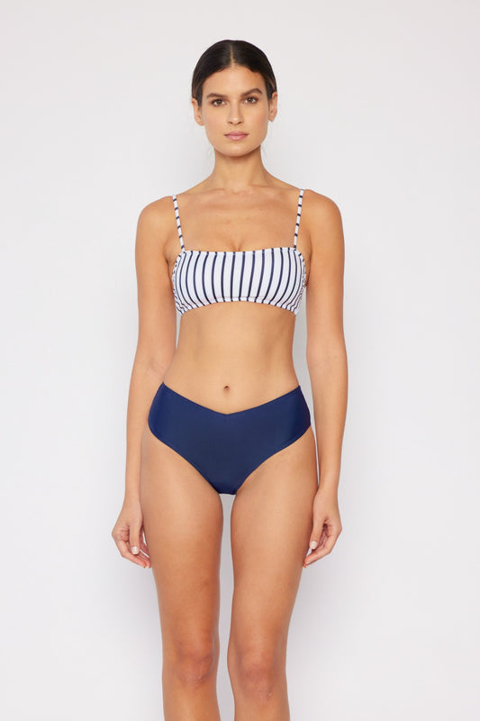 Marina West Striped Bikini Set – Trendy Two-Piece Swimwear with Removable Padding