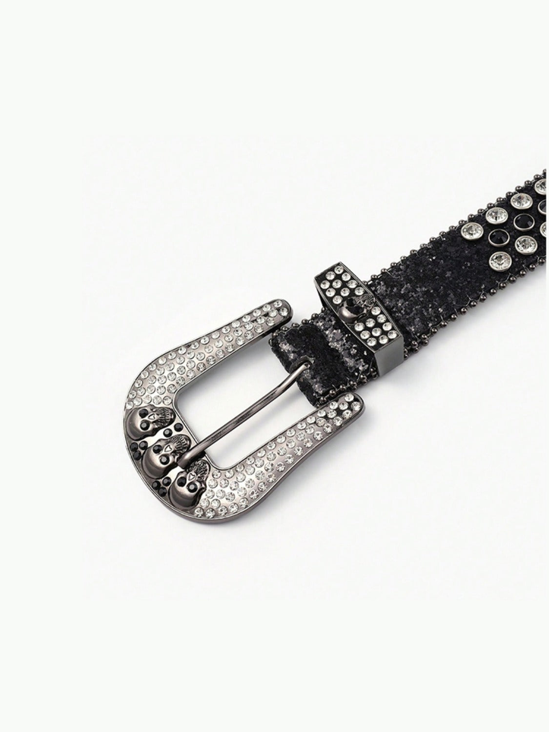 PU Leather Skull Belt – Edgy and Stylish Accessory